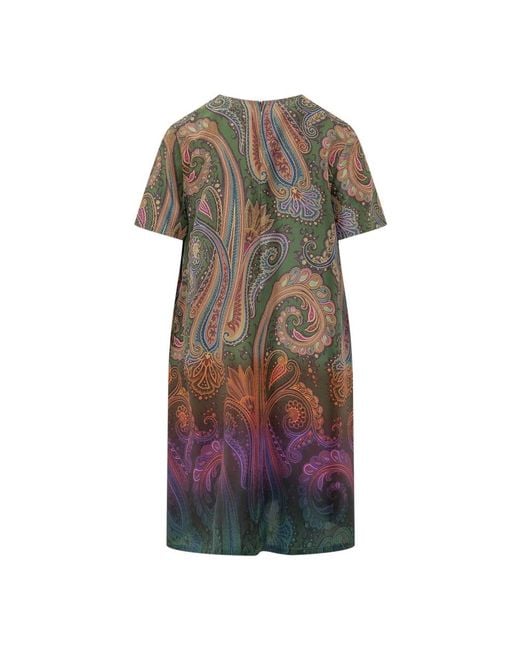 Etro Multicolor Short Dresses
