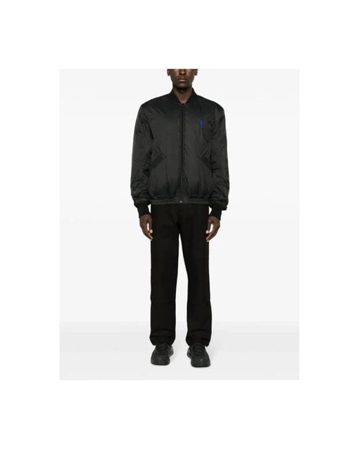 Marcelo Burlon Jassen ,Zwart ,Reversible Cross Bomber Jacket in het Black voor heren