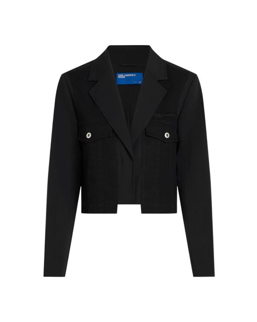 Karl Lagerfeld Black Blazers