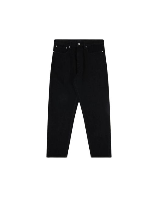 Slim-Fit Trousers di Edwin in Black da Uomo