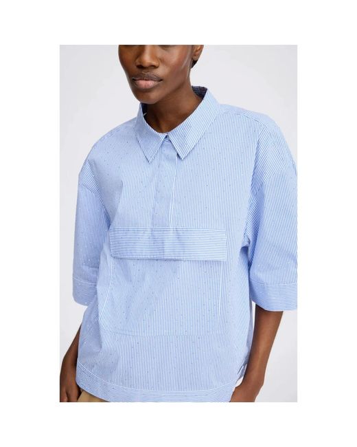 Blouses Munthe en coloris Blue