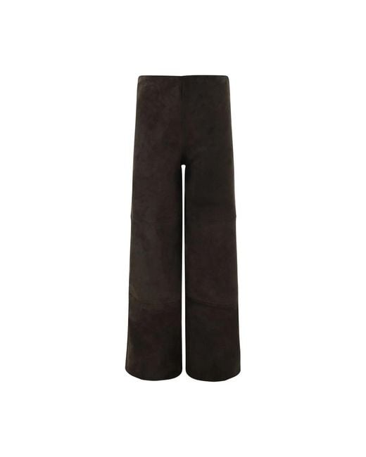 Wide Trousers di Arma in Black