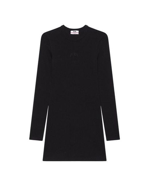 Gcds Black Short Dresses