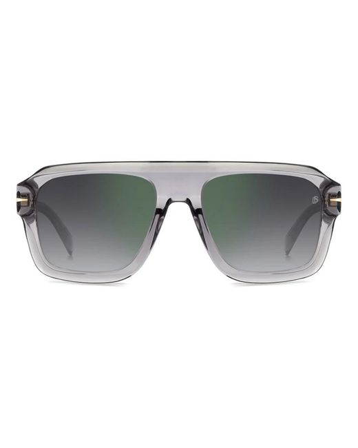 David Beckham Gray Sunglasses