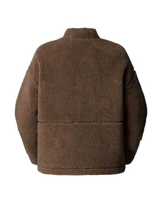 The North Face Brown Extreme Pile 2 Fz Jacket
