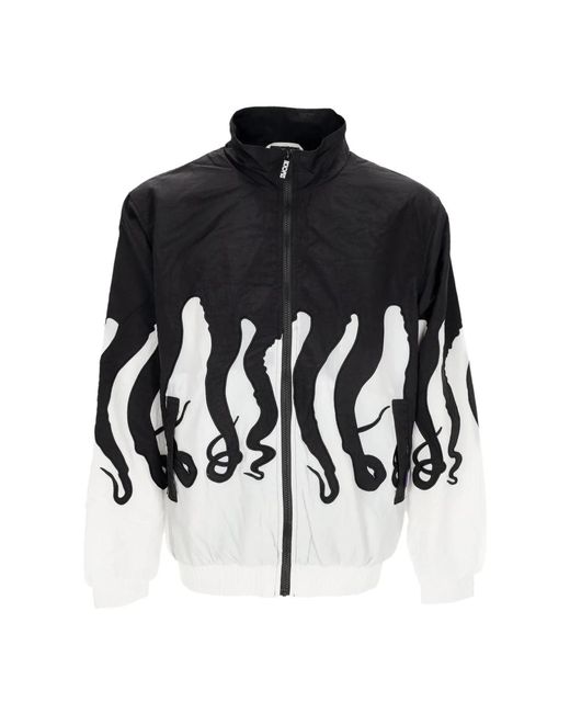 Octopus Jassen ,Veelkleurig ,Polyester Trainingsjack Wit/Zwart in het Black voor heren