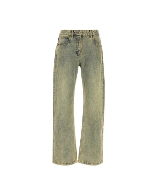 Entire studios Green Straight Jeans for men