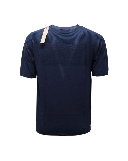 Daniele Fiesoli Blue T-Shirts for men