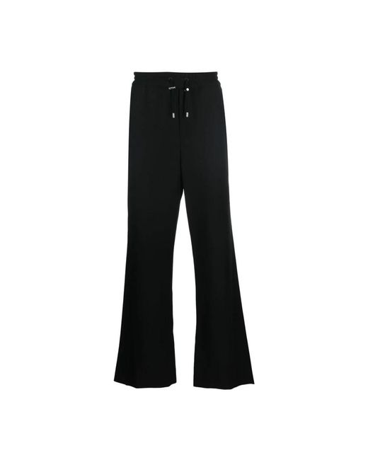 Balmain Broeken ,Zwart ,Wol Twill Pyjamabroek in het Black voor heren