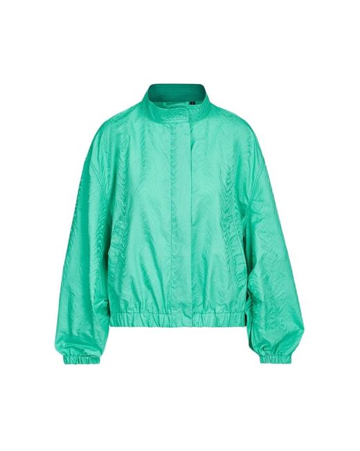 Essentiel Antwerp Green Rain Jackets