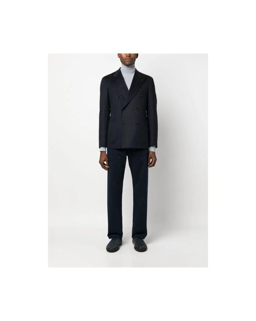 Tagliatore Blue Blazers for men