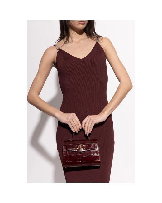 Handbags di Versace in Red
