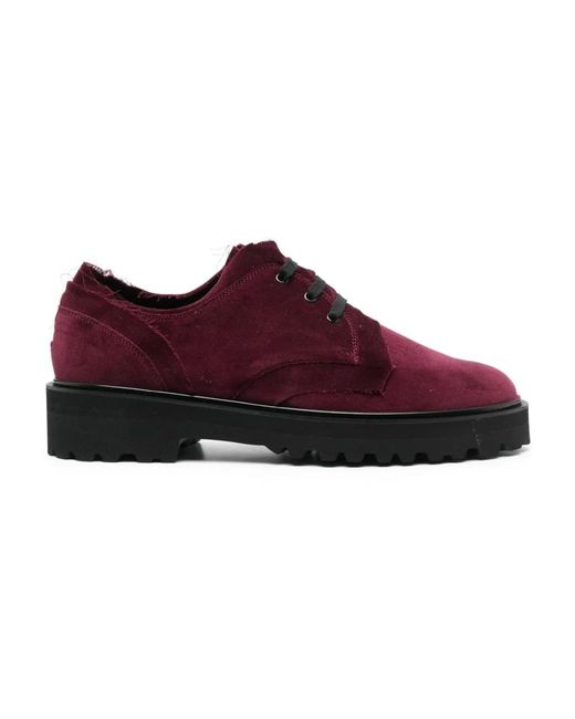 Yohji Yamamoto Red Laced Shoes for men