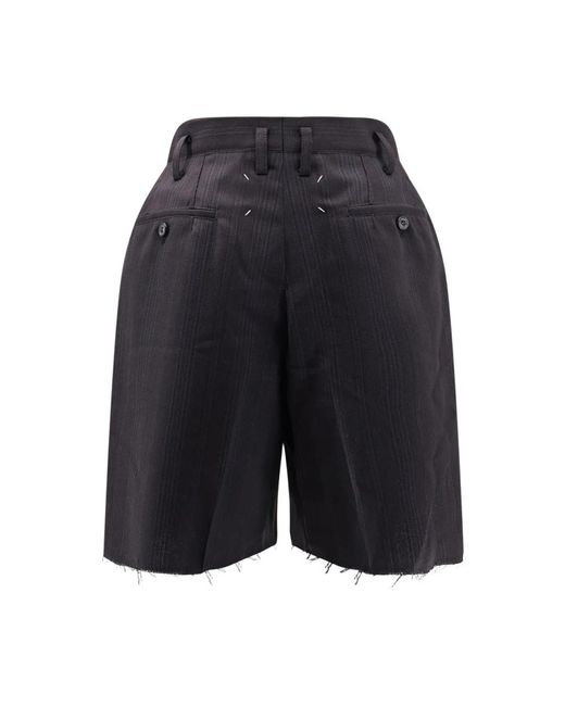 Maison Margiela Black Casual Shorts