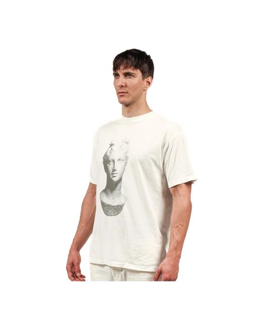 Aries T-Shirts in het White voor heren