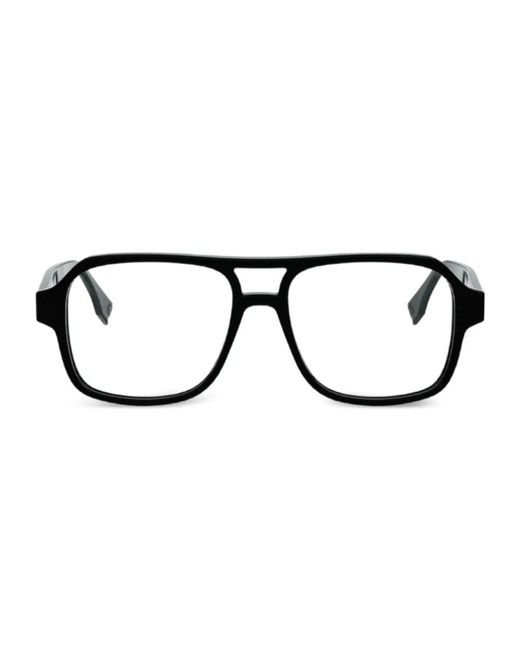 Fendi Ff Squared in het Black voor heren