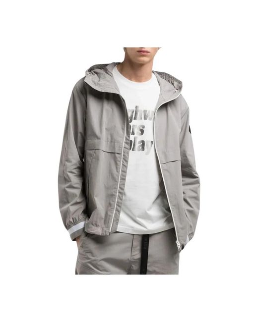 Light Jackets Replay de hombre de color Gray