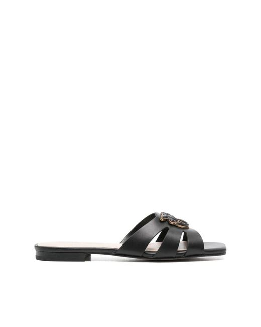 Pinko Black Sliders