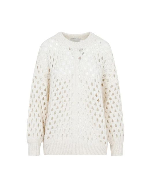 Isabel Marant Tane Sweater in het White