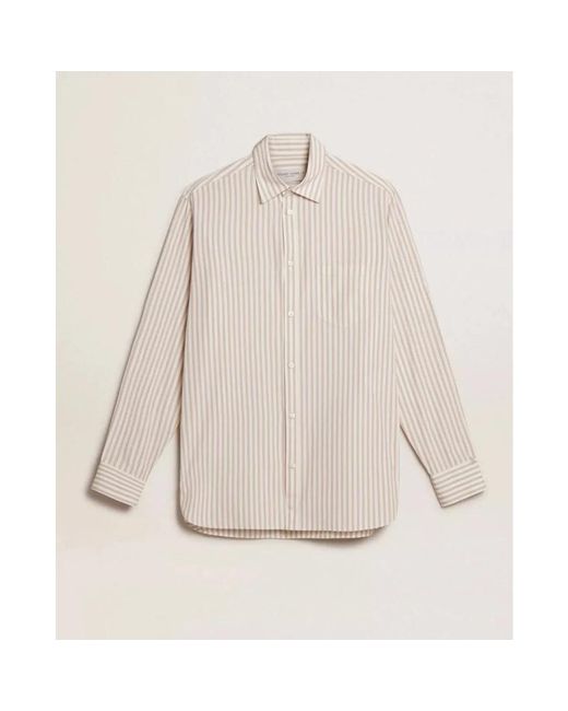 Golden Goose Deluxe Brand White Casual Shirts for men