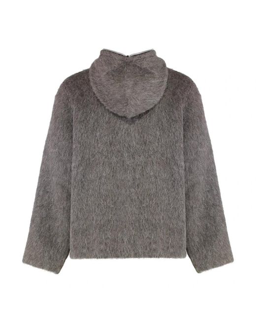 Our Legacy Gray Faux Fur & Shearling Jackets for men