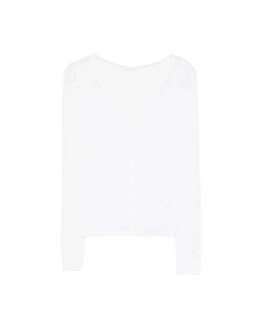 Cardigans Roberto Collina de color White