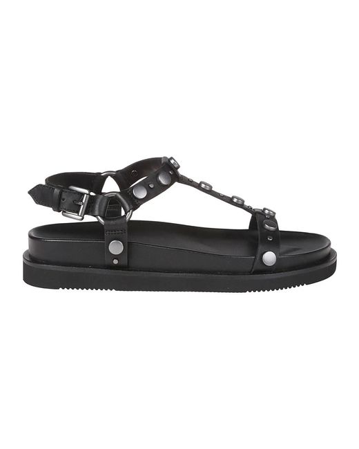 Ash Schoenen ,Zwart ,Leer Ugo Sandalen in het Black