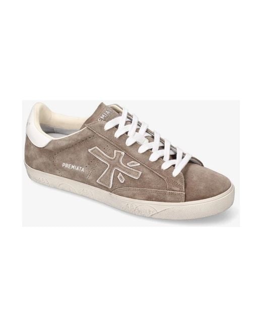 Premiata Gray Sneakers for men