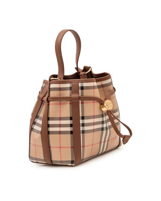 Burberry Brown Bucket Bags