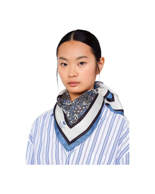 Weekend by Maxmara Metallic Silk Scarves