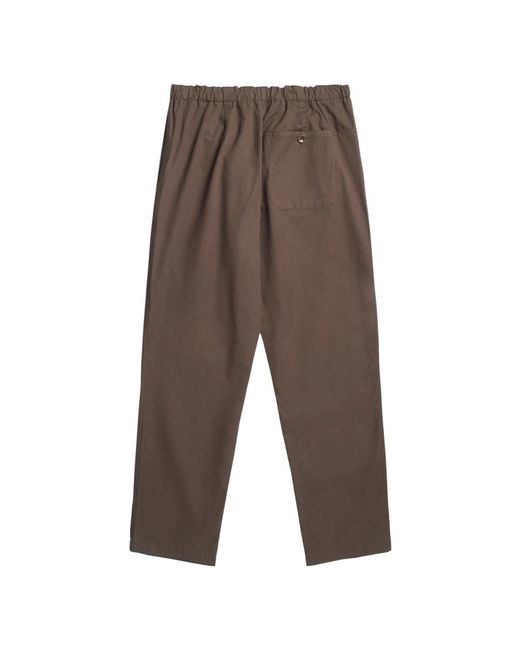 Straight Trousers Norse Projects de hombre de color Brown
