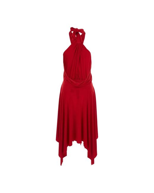 Short Dresses di Norma Kamali in Red