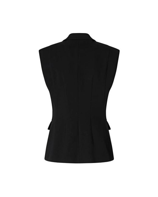 Pinko Black Waistcoats