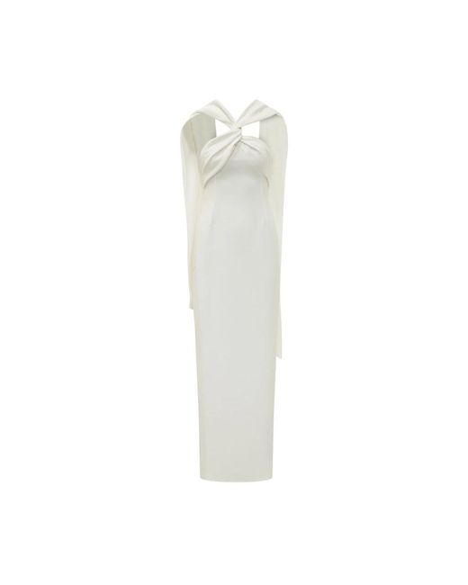 Solace London White Maxi Dresses