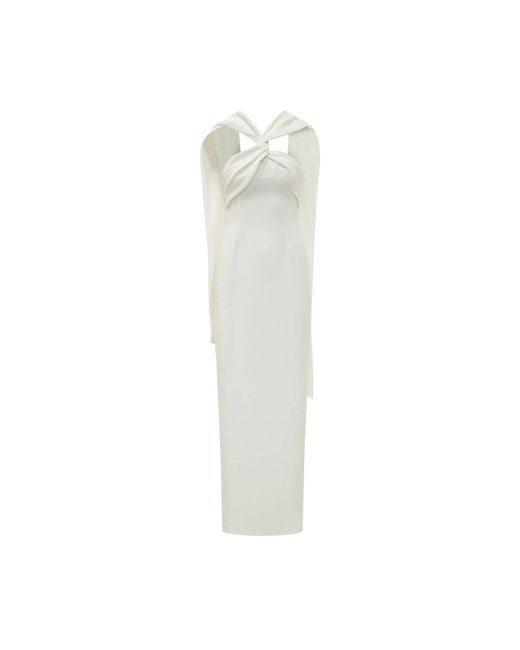 Solace London White Maxi Dresses