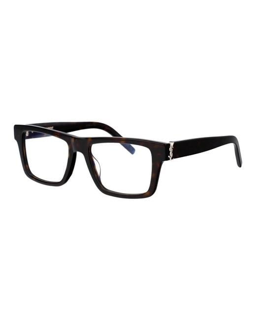 Saint Laurent Black Glasses for men
