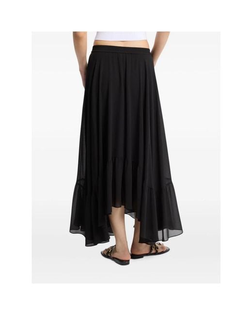 Michael Kors Black Midi Skirts