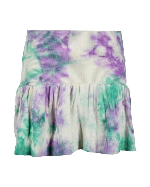 Laneus Blue Short Skirts
