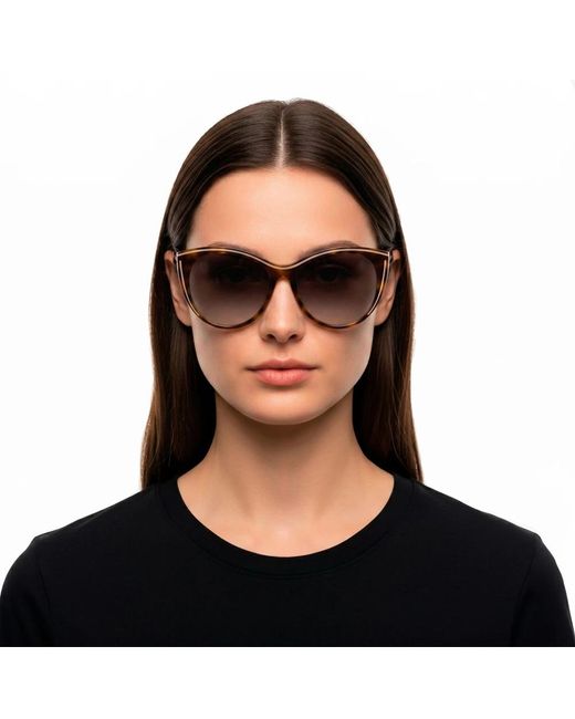 Carolina Herrera Brown Sunglasses