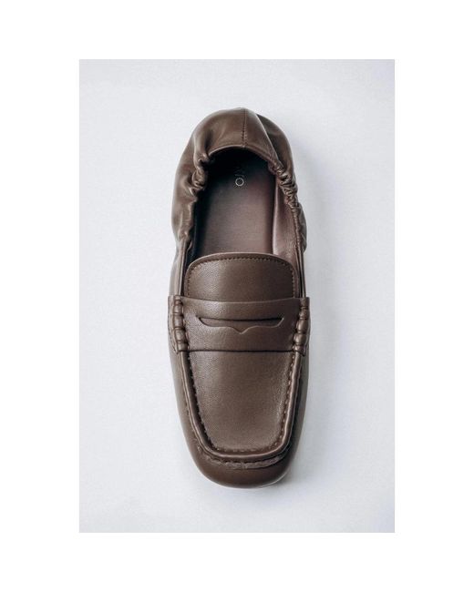 ESTRO Brown Loafers