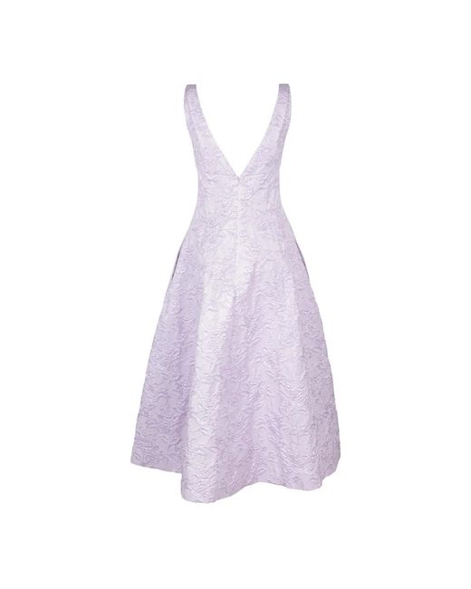 Philosophy Di Lorenzo Serafini Purple Party Dresses
