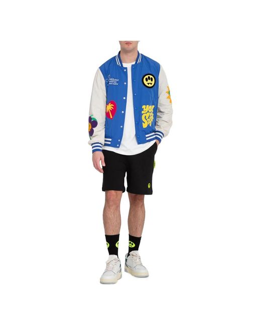 Barrow Iconic smile shorts in Black für Herren