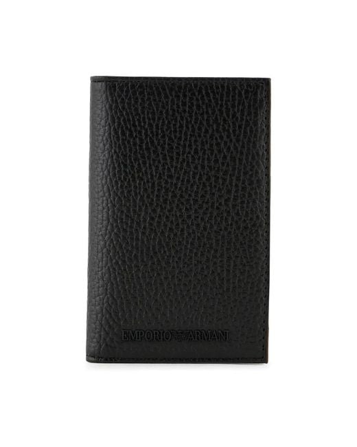 Wallets & Cardholders Emporio Armani de hombre de color Black