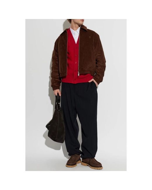 Cardigans AMI pour homme en coloris Red