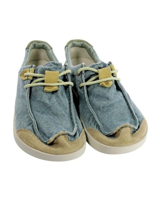 Satorisan Blue Laced Shoes for men