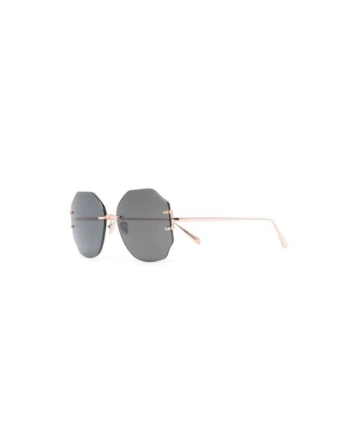 Linda Farrow Gray Sunglasses