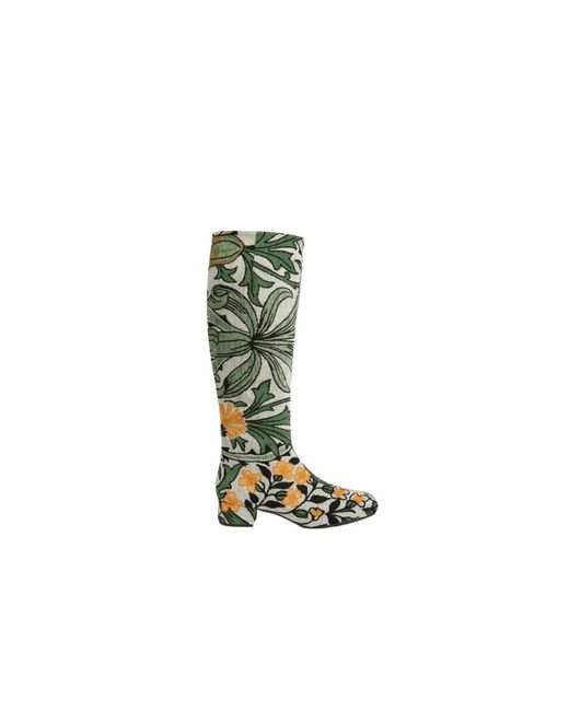 LaDoubleJ Schoenen ,Veelkleurig ,Polyester Tijdloze Edie Laarzen in het Green
