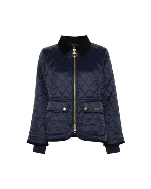Barbour Blue Winter Jackets