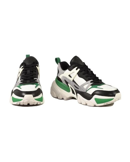 Sneakers con suola in gomma di Michael Kors in Green da Uomo