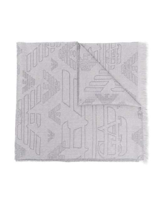 Winter Scarves Emporio Armani pour homme en coloris Gray
